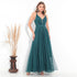 Vestido de alcinha PETRA FINA VERDE ESMERALDA P